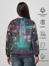 Женский свитшот / Neon Tokyo