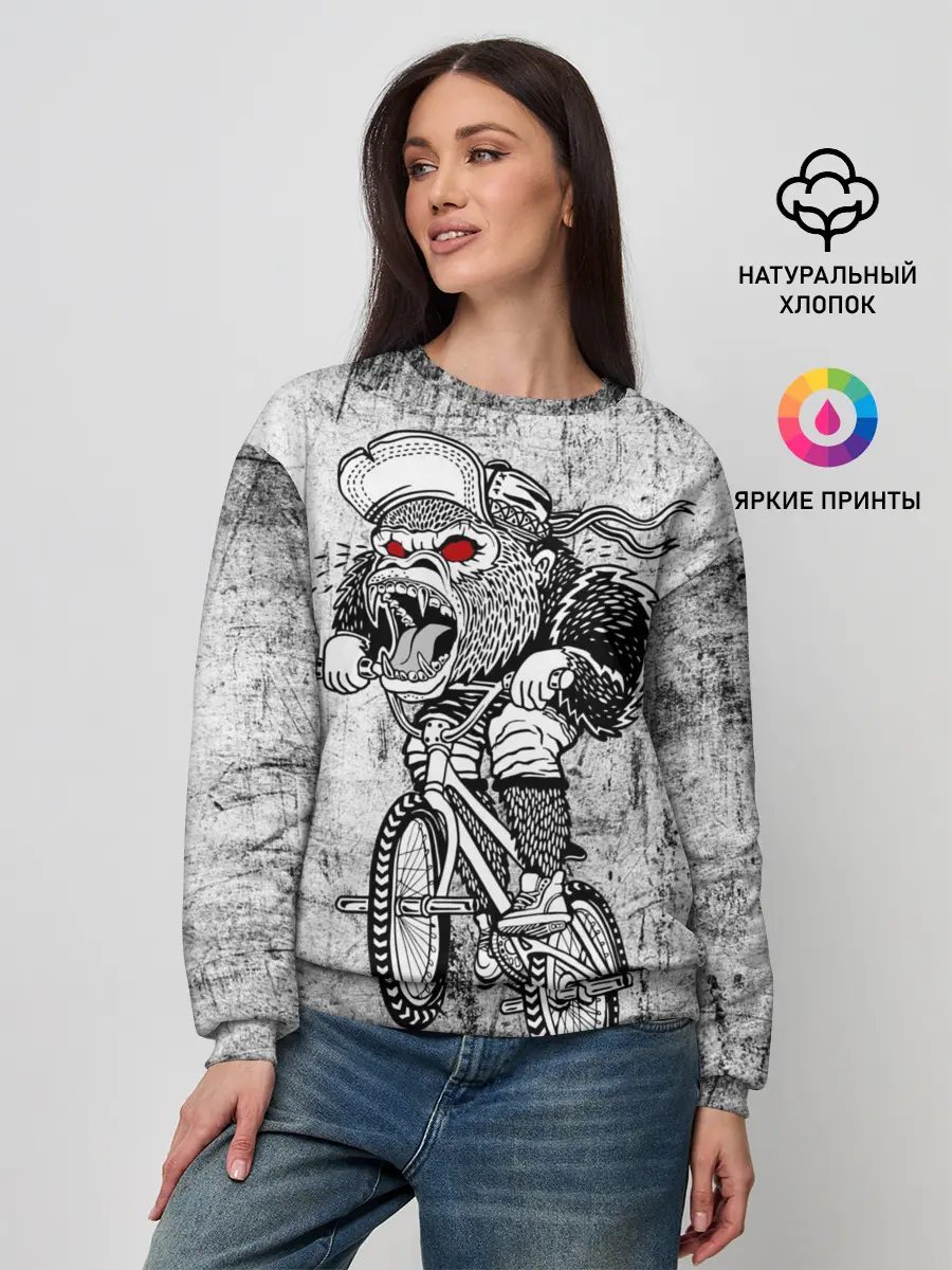 Женский свитшот / Junk Ride