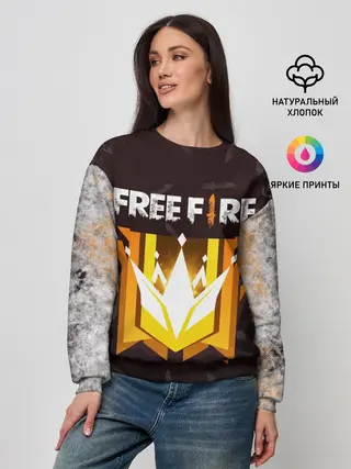 Женский свитшот / Free Fire | Фри фаер