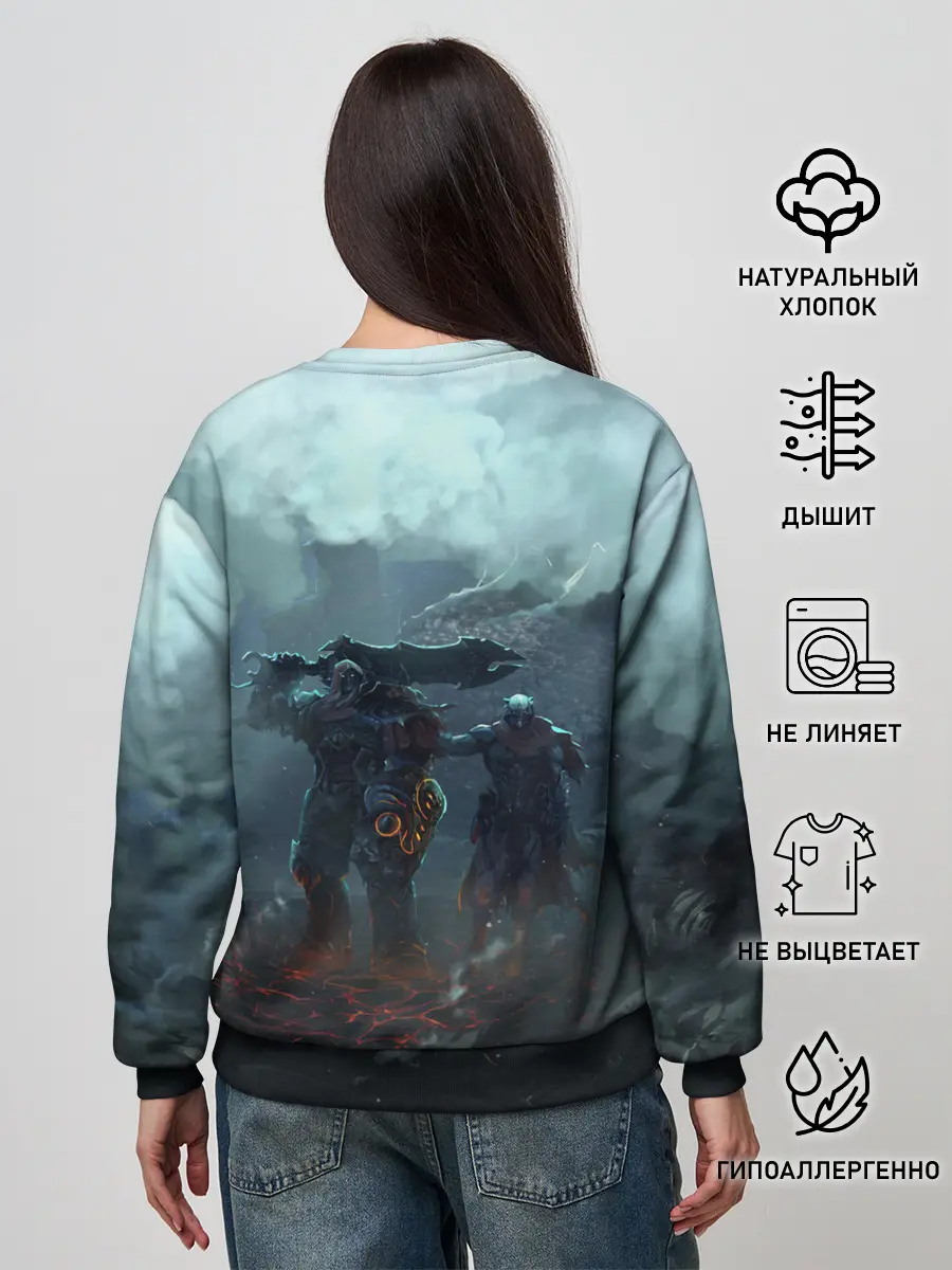 Женский свитшот / Darksiders | Гнев Войны