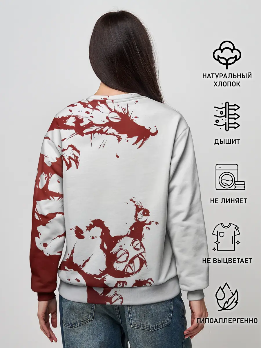 Женский свитшот / Агата Кристи Второй фронт