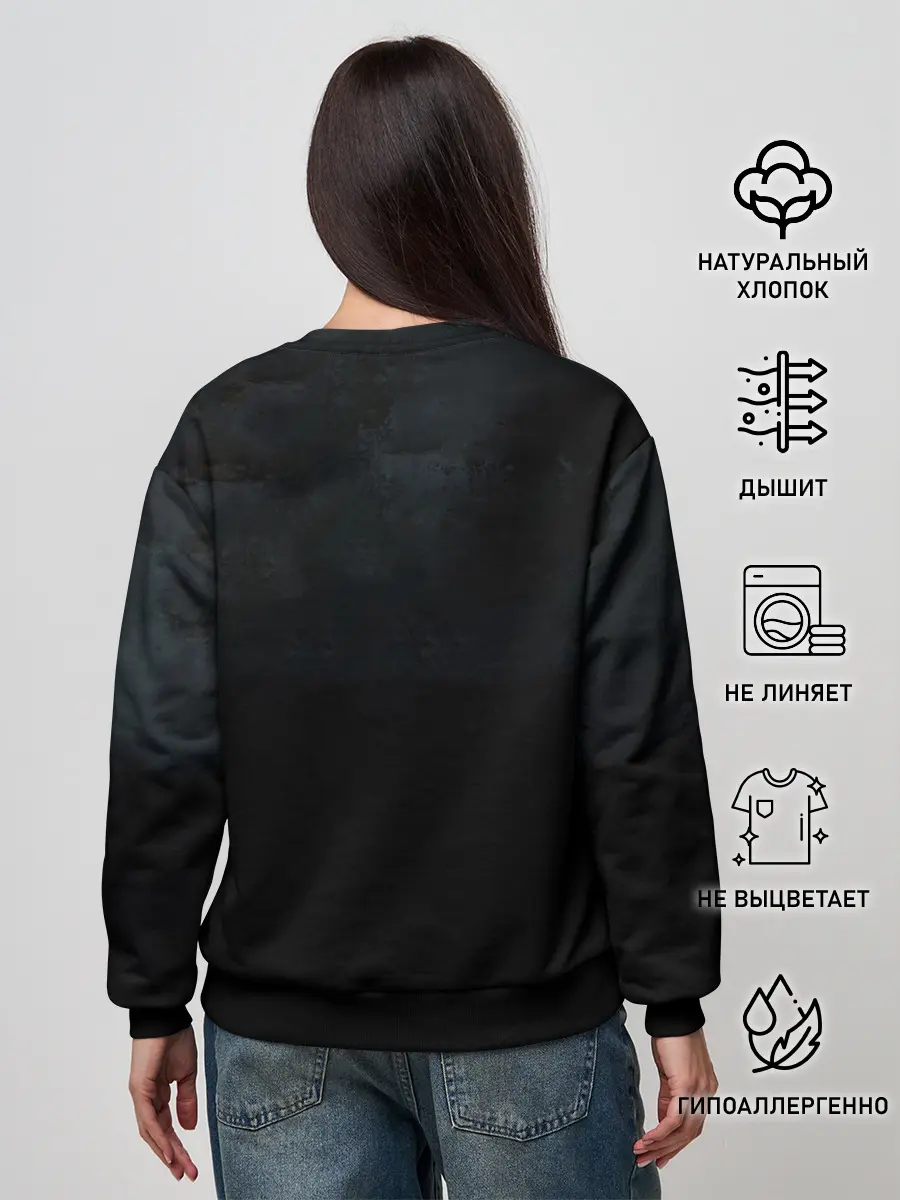 Женский свитшот / Агата Кристи НОСТАЛЬГИЯ