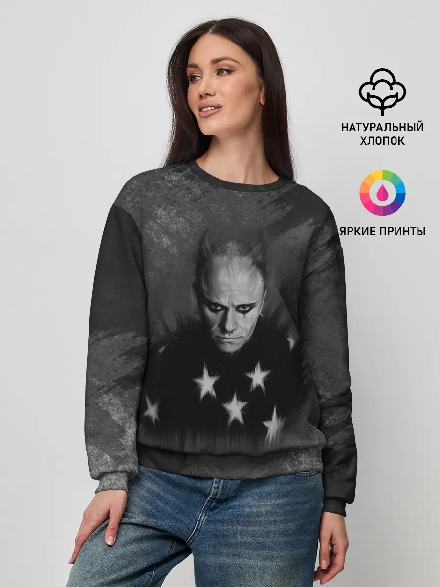 Женский свитшот / Keith Charles Flint | Кит Флинт