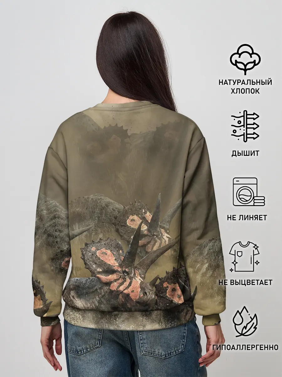 Женский свитшот / Jurassic World | Мир Юрского Периода