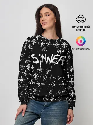 Женский свитшот / FAR CRY 5 ГРЕШНИК / SINNER