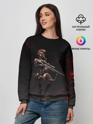 Женский свитшот / Стимпанк | Steampunk