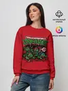 Женский свитшот / Зомби черепашки
