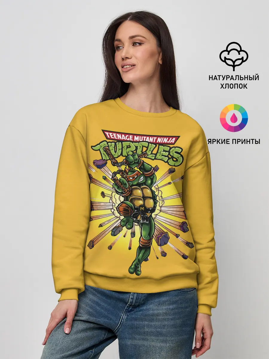 Женский свитшот / Врыв Микеланджело