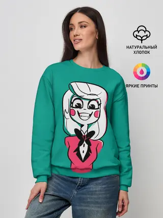 Женский свитшот / Радостная Чарли