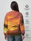 Женский свитшот / АФРИКАНСКАЯ САВАННА