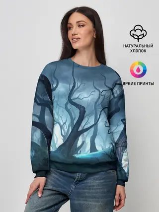 Женский свитшот / ДРЕМУЧИЙ ЛЕС