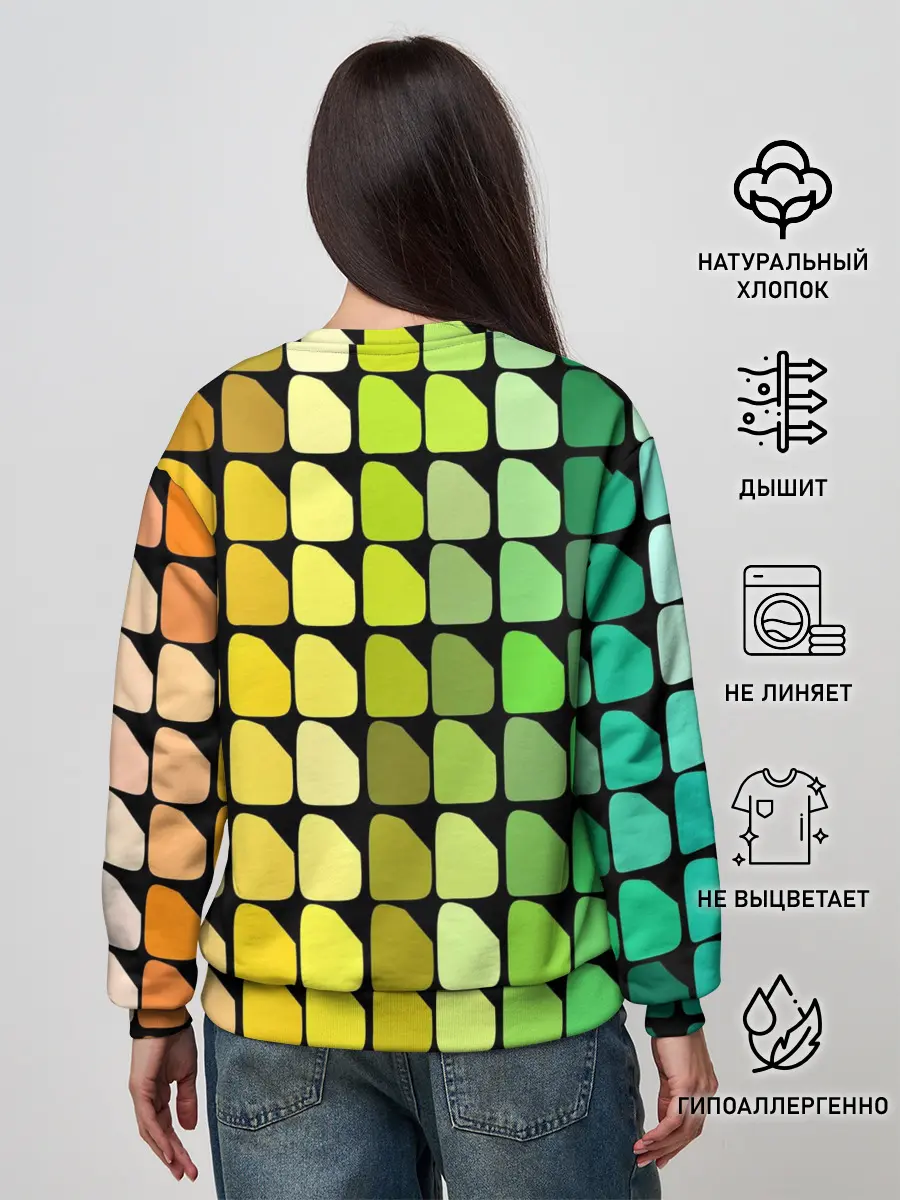 Женский свитшот / Палитра