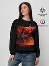 Женский свитшот / Ария - КРЕЩЕНИЕ ОГНЕМ