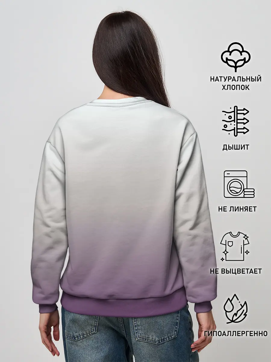 Женский свитшот / Майкл Джексон навсегда