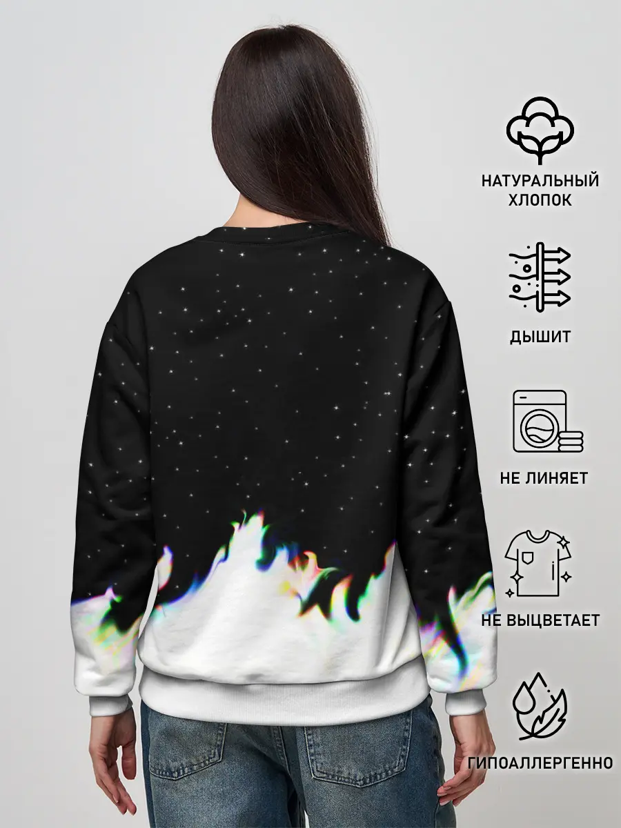 Женский свитшот / Затерянный в космосе