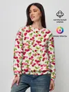Женский свитшот / Спелая вишня