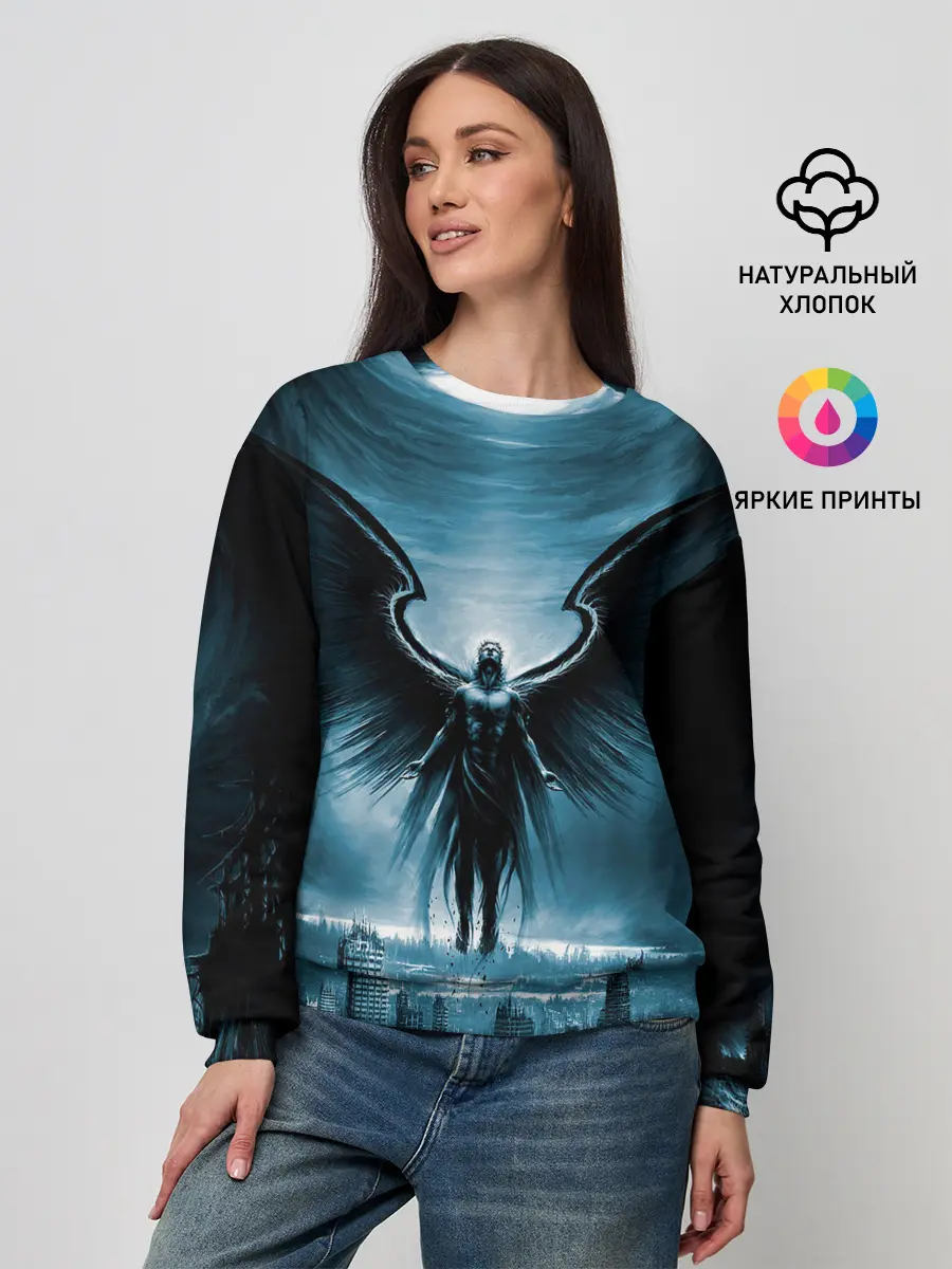 Женский свитшот / Ангел