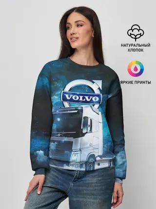 Женский свитшот / Volvo truck