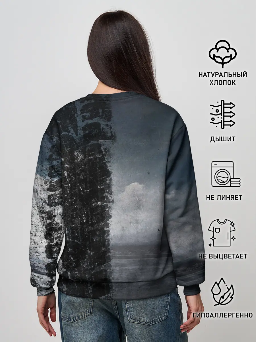 Женский свитшот / Дальнобой | Red Truck