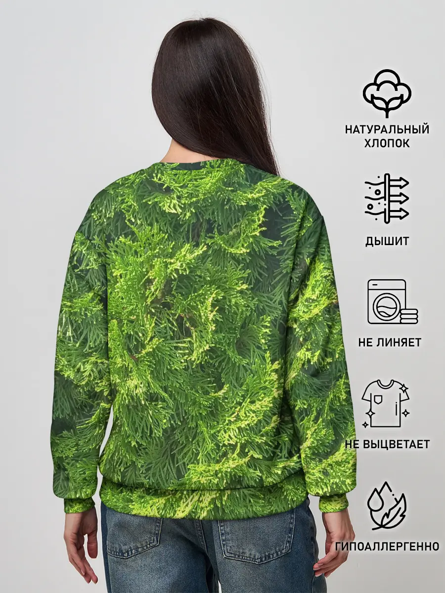Женский свитшот / Хвойная масса