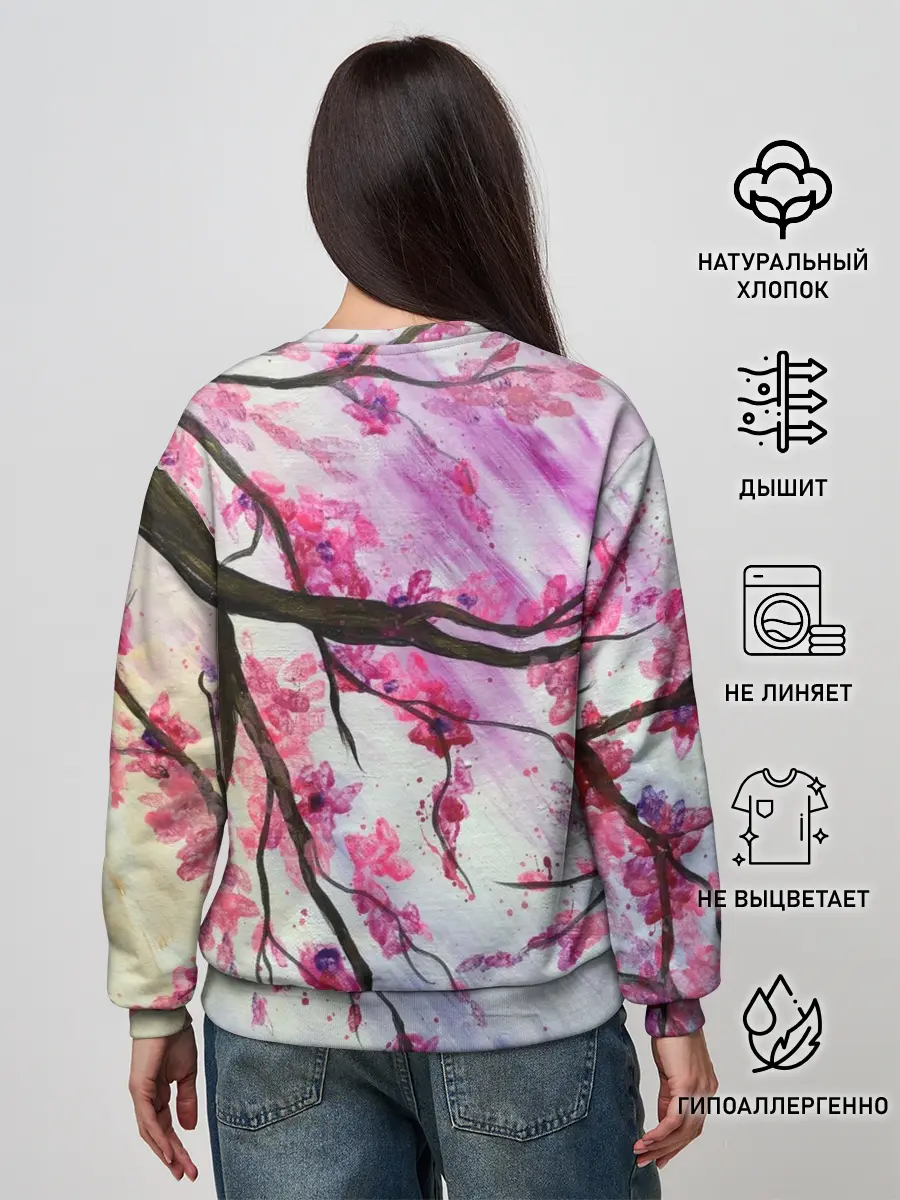 Женский свитшот / ОДИН ДЕНЬ В ЯПОНИИ