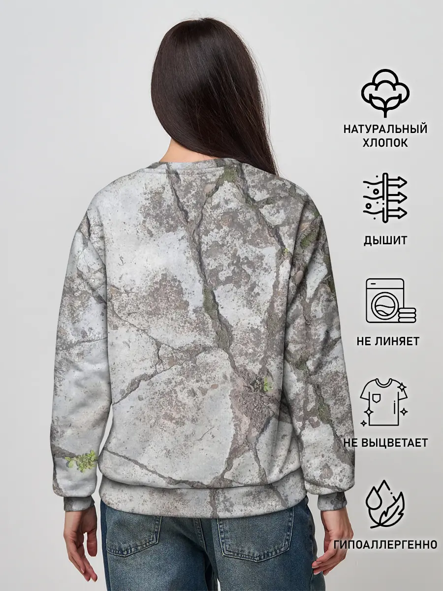 Женский свитшот / Лунный камень