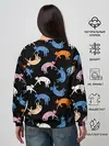 Женский свитшот / Британские кошки паттерн