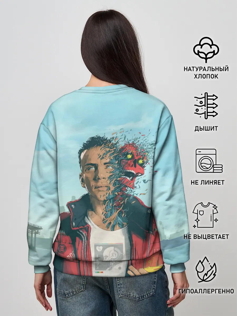 Женский свитшот / Обложка Logic