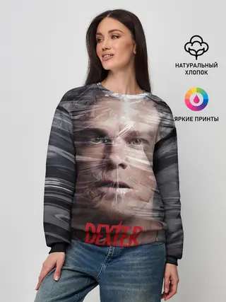 Женский свитшот / Декстер Морган в пленке