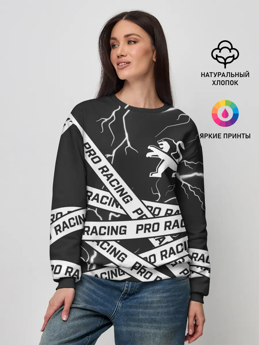 Женский свитшот / Peugeot - Racing