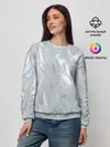 Женский свитшот / Голографическая текстура