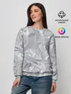 Женский свитшот / Голографичная фольга