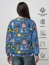 Женский свитшот / стикербомбинг new