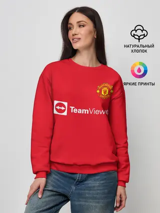 Женский свитшот / Роналду Манчестер Юнайтед