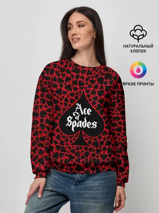 Женский свитшот / Ace of spades