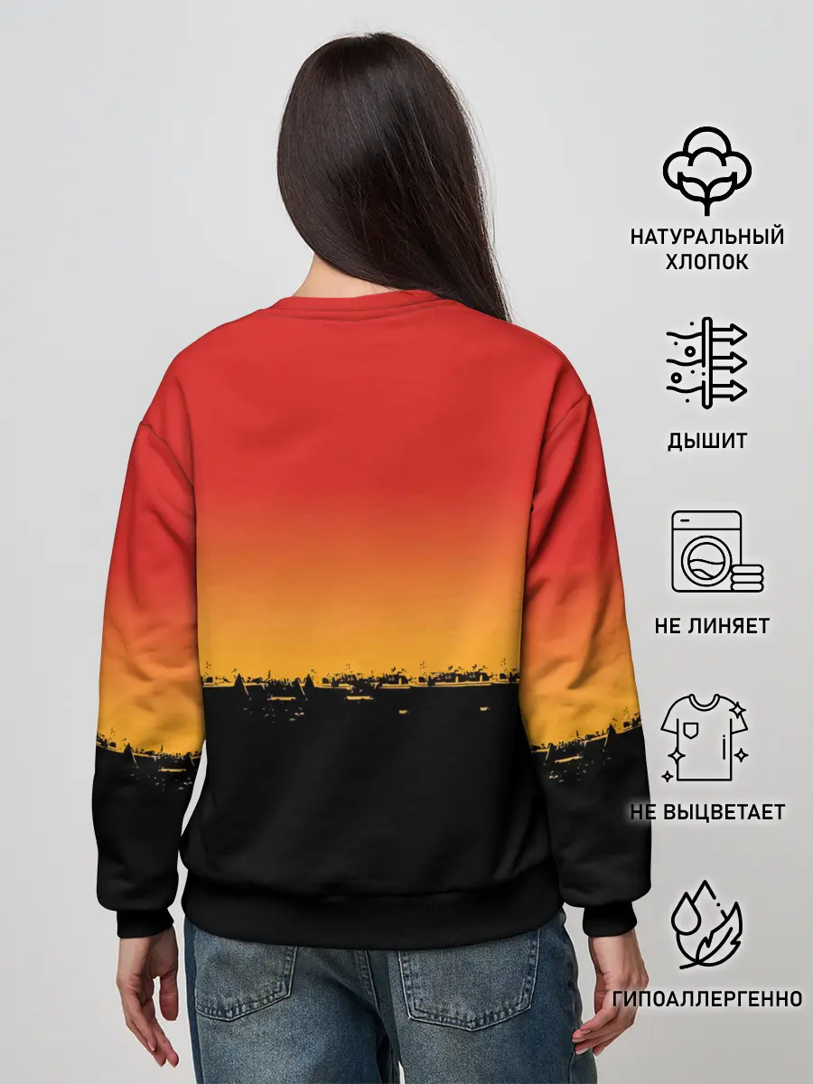 Женский свитшот / Тараканы! РЕДКИЕ МЕТАЛЛЫ