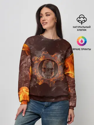 Женский свитшот / ШЕСТЕРНЯ | GEARS OF WAR