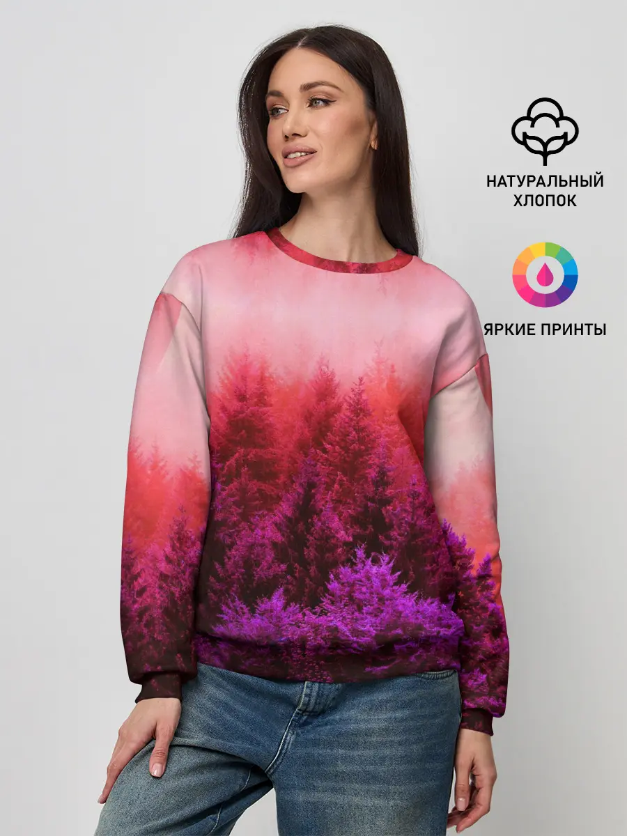 Женский свитшот / КРАСНАЯ ОСЕНЬ