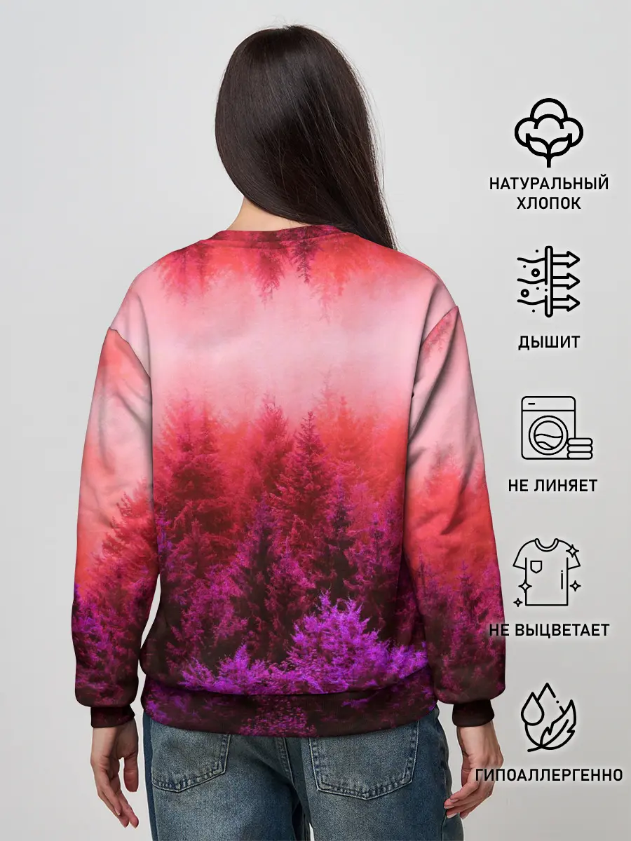 Женский свитшот / КРАСНАЯ ОСЕНЬ