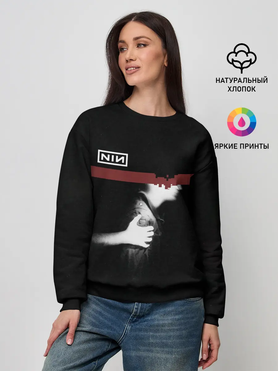 Женский свитшот / Nine Inch Nails