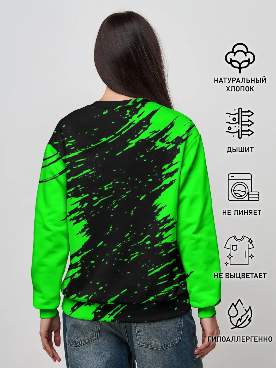 Женский свитшот / S.T.A.L.K.E.R. NEON | СТАЛКЕР