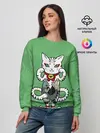 Женский свитшот / ЯПОНСКИЙ КОТ | JAPANESE CAT