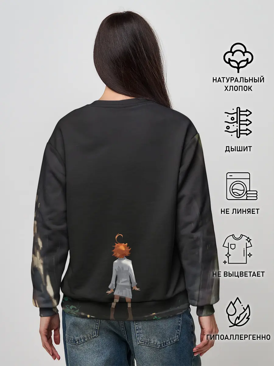 Женский свитшот / Emma | The Promised Neverland