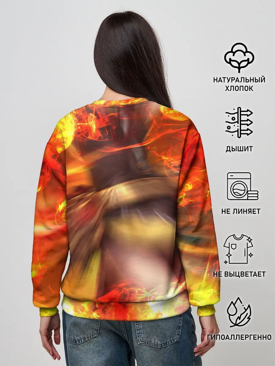 Женский свитшот / Сян Лин | Genshin Impact