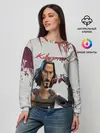 Женский свитшот / КИАНУ РИВЗ | КИБЕРПАНК