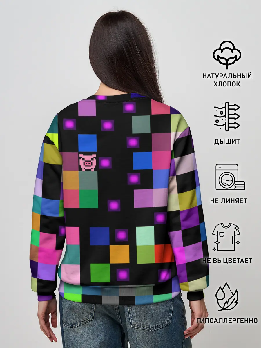 Женский свитшот / Arcade Pig