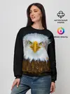 Женский свитшот / Белоголовый орлан