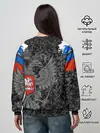 Женский свитшот / Двуглавый орел. Камуфляж