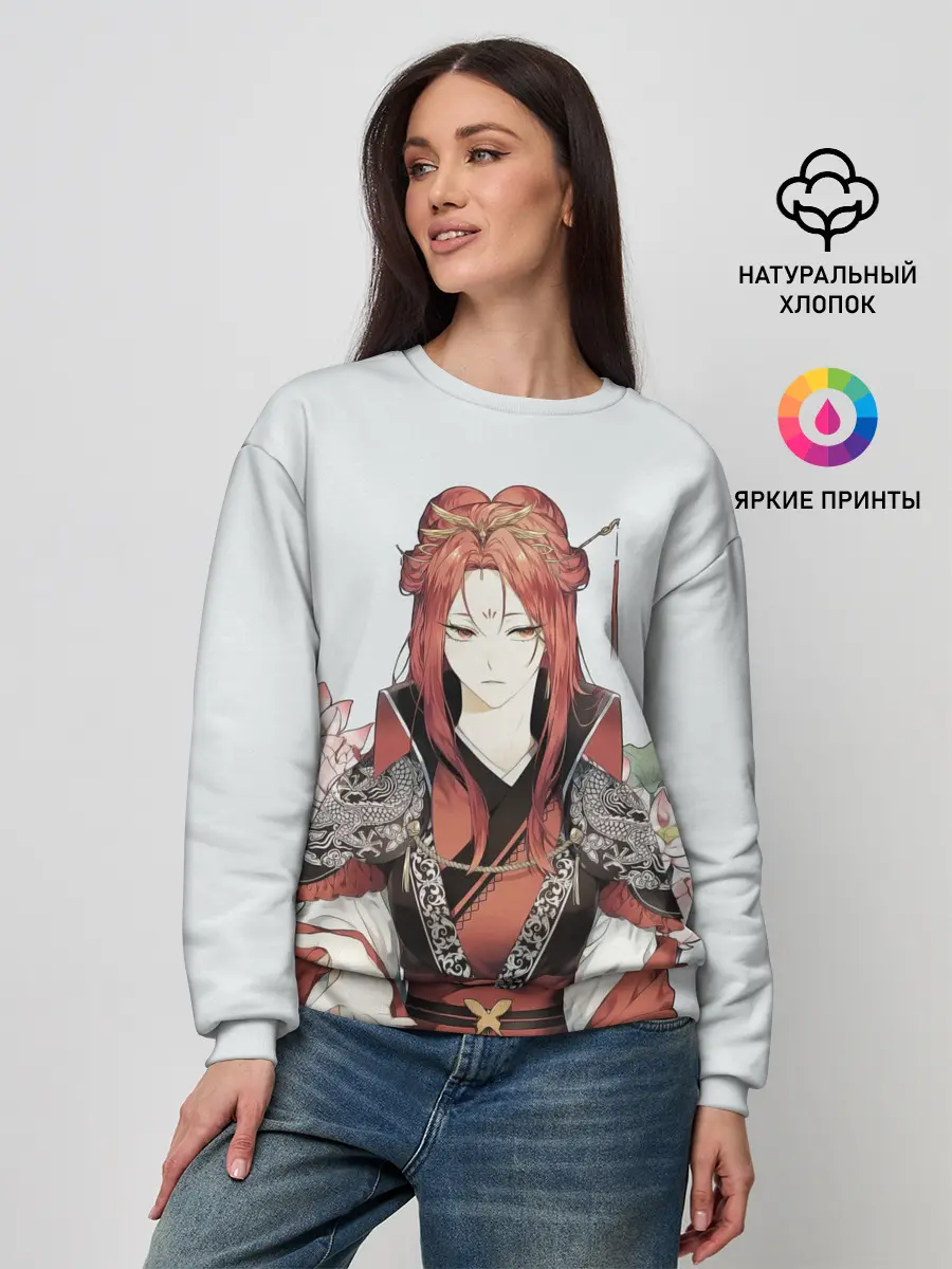 Женский свитшот / Хон Лион Облачный цветок