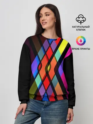 Женский свитшот / Пересечение